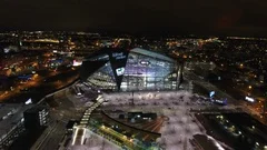 Fisheye View of Minnesota Vikings US Bank Stadium in Minneapolis Editorial  Image - Image of game, inside: 74783050