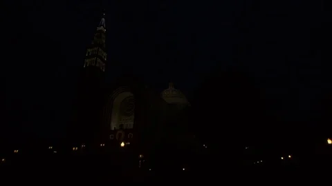 US Basilica Sunrise Timelapse Stock Footage 70699705