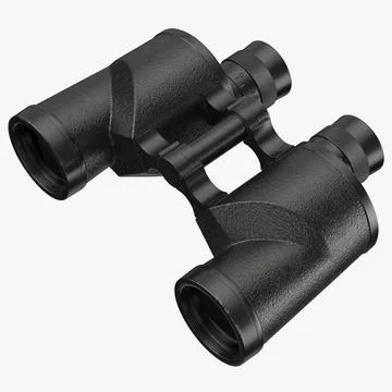 US Binoculars - WWII 3D Model