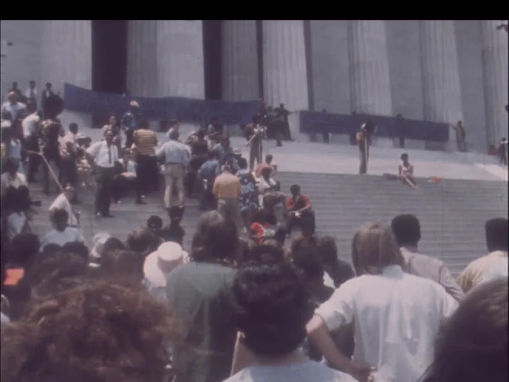 U.s.a.: Black Panther Information Minister Condemns Lack Of Civil Rights I... Stock Footage