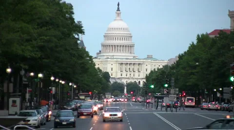 U.S. Capital Building Stock Footage 989699