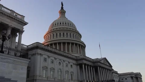 U.S. Capital Building 스톡 동영상 218993750
