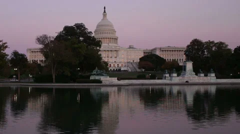The US Capital Dome in Washington DC Stock Footage 32243953