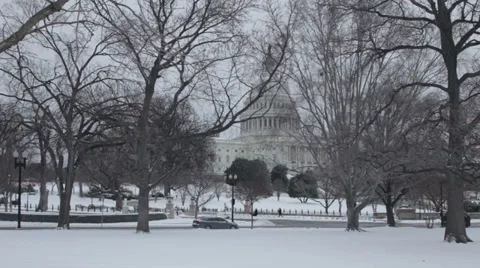The US Capital Dome in Washington DC Video stock 35791063