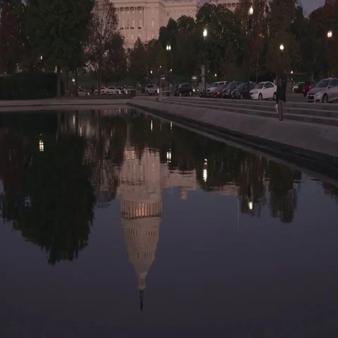 US Capital Dome in Washington DC Stock Footage 69489070