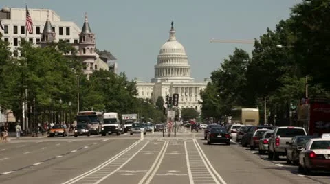 US Capitol 1 Stock Footage 11876224
