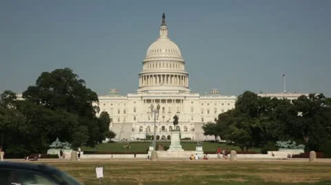 US Capitol 3 Stock Footage 11871356