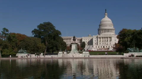 US Capitol Building Stock Footage 272646