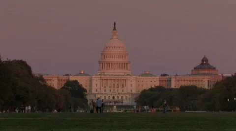 US Capitol Building Stock Footage
