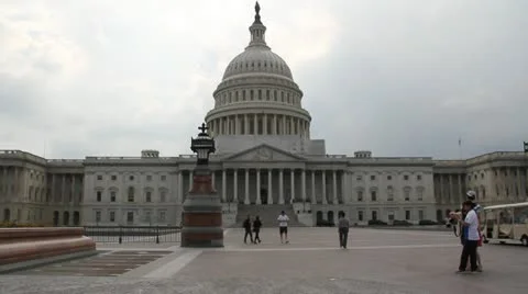 U.S. Capitol Building Video stock 17042091