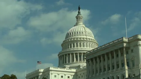 US Capitol building 스톡 동영상 21721536