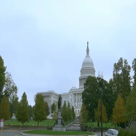US Capitol building Stock Footage 69525368