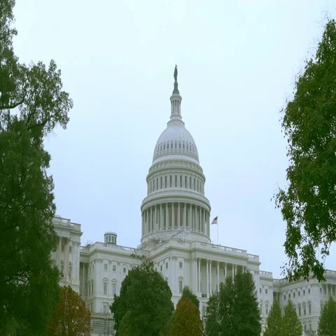 US Capitol building 스톡 동영상 69725188