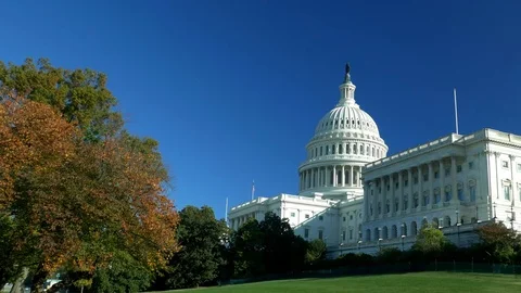 US Capitol building Stock Footage 70596140
