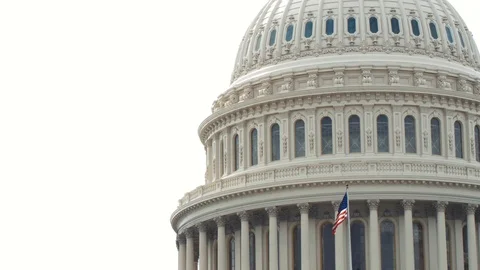 US Capitol Building Stock Footage 107005306