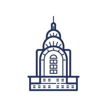 US capitol building Stock Illustration