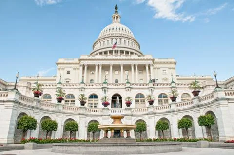 Us capitol building Stock Photos
