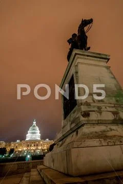 Us capitol building in spring- washington dc, united states Stock Photos