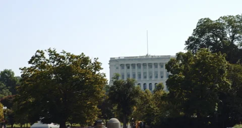 US Capitol Building Summer (pan) Stock Footage 138661014