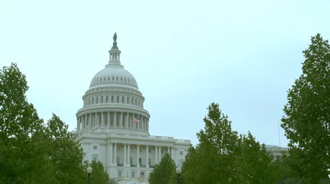 US Capitol building in Washington DC 스톡 동영상 69001589