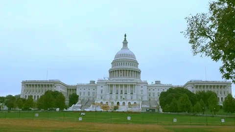 US Capitol building in Washington DC 스톡 동영상 69148968