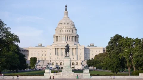 US Capitol building - Washington, DC HD Stock-Footage 97014324