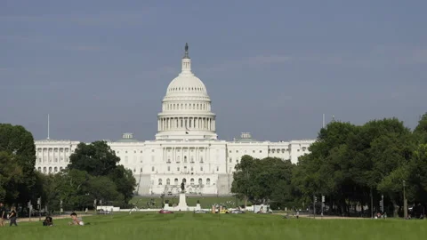 US Capitol Building in Washington DC, USA in 8K Stock Footage 184989300