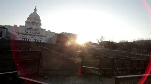US Capitol Building wide 스톡 동영상 47419177