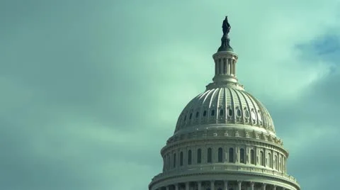 US Capitol dome 스톡 동영상 21760931