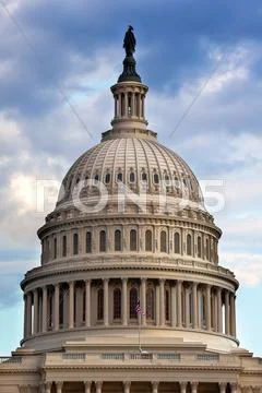Us capitol dome houses of congress washington dc Stock Photos