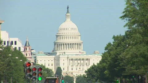 US Capitol Stock Footage 80898