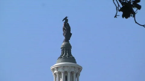 US Capitol Stock Footage 831737