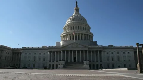 US Capitol Stock Footage 10738859