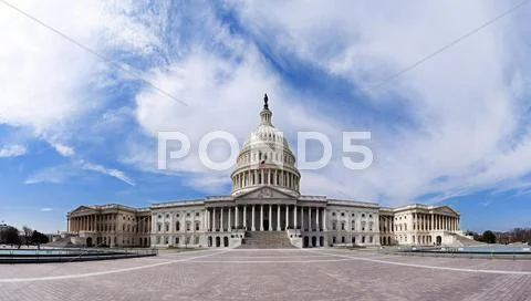 Us capitol - government building Stock Photos