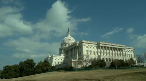 US Capitol on hill 스톡 동영상 21735410