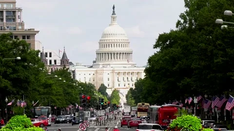 U.S. Capitol July 4 Stock Footage 170907340