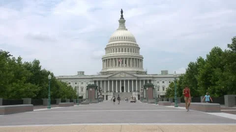 US Capitol ms Stock Footage 11812136