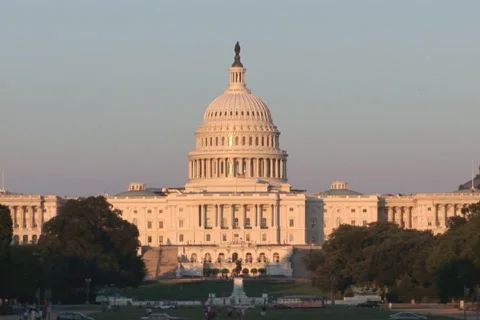 US Capitol - NTSC Stock Footage 92599