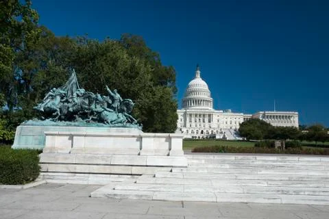 The us capitol Stock Photos