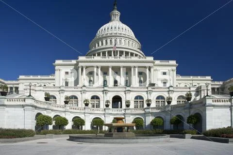The us capitol Stock Photos