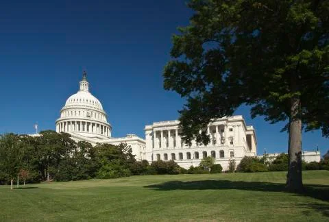 The us capitol Stock Photos