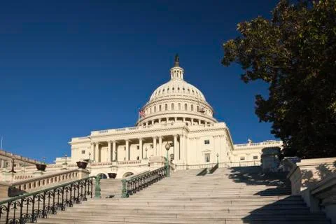 The us capitol Stock Photos