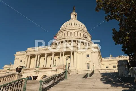 The us capitol Stock Photos