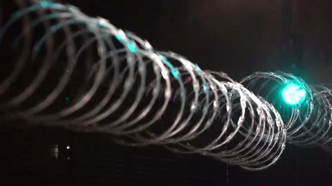 US Capitol Protective Measures Video stock 148288645