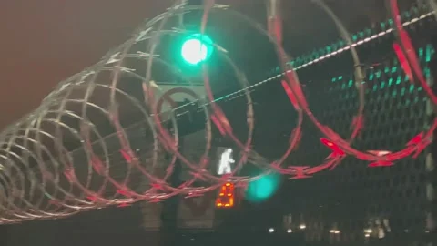 US Capitol Protective Measures Stock Footage 154503243