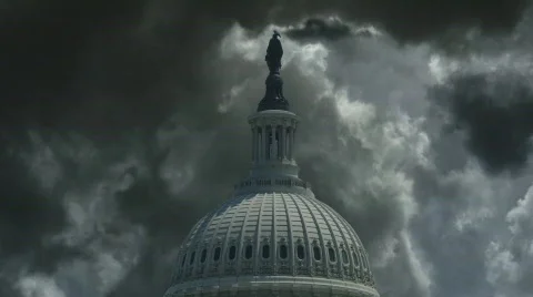 US Capitol Storm | Stock Video | Pond5