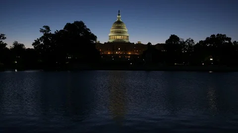 US Capitol at Sunrise 스톡 동영상 107926660