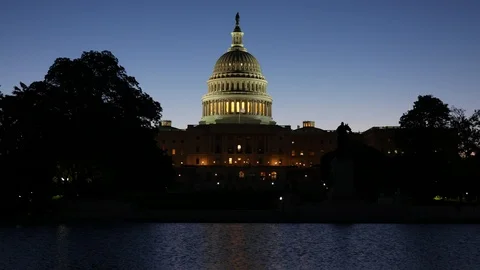 US Capitol Sunrise 스톡 동영상 107927190