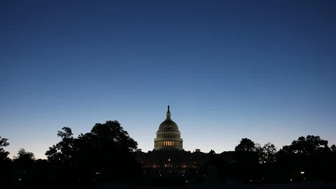 US Capitol Sunrise 스톡 동영상 107928505