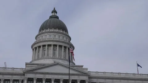 US Capitol - Utah Capitol (4) 库存影片 260749733